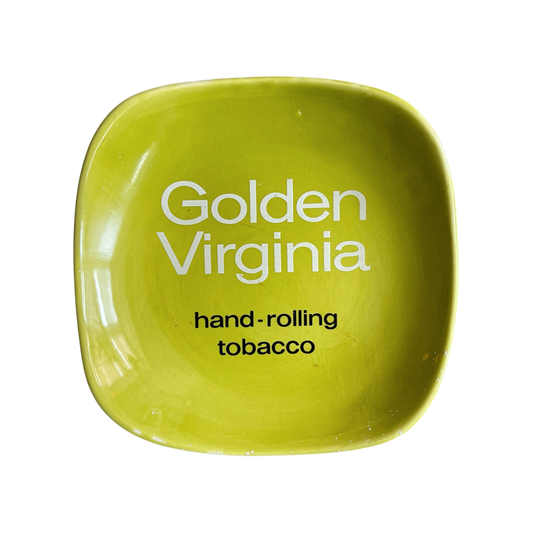1990s Golden Virginia tobacco ash tray