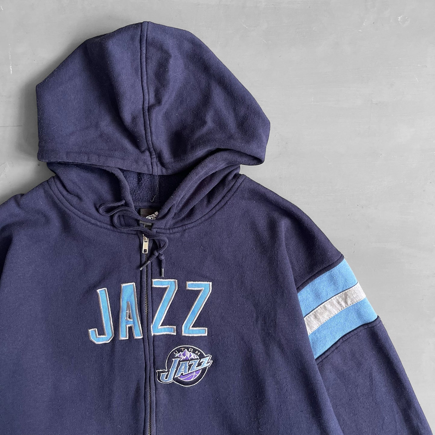 2000s Adidas Jazz zip hoodie (L/XL)