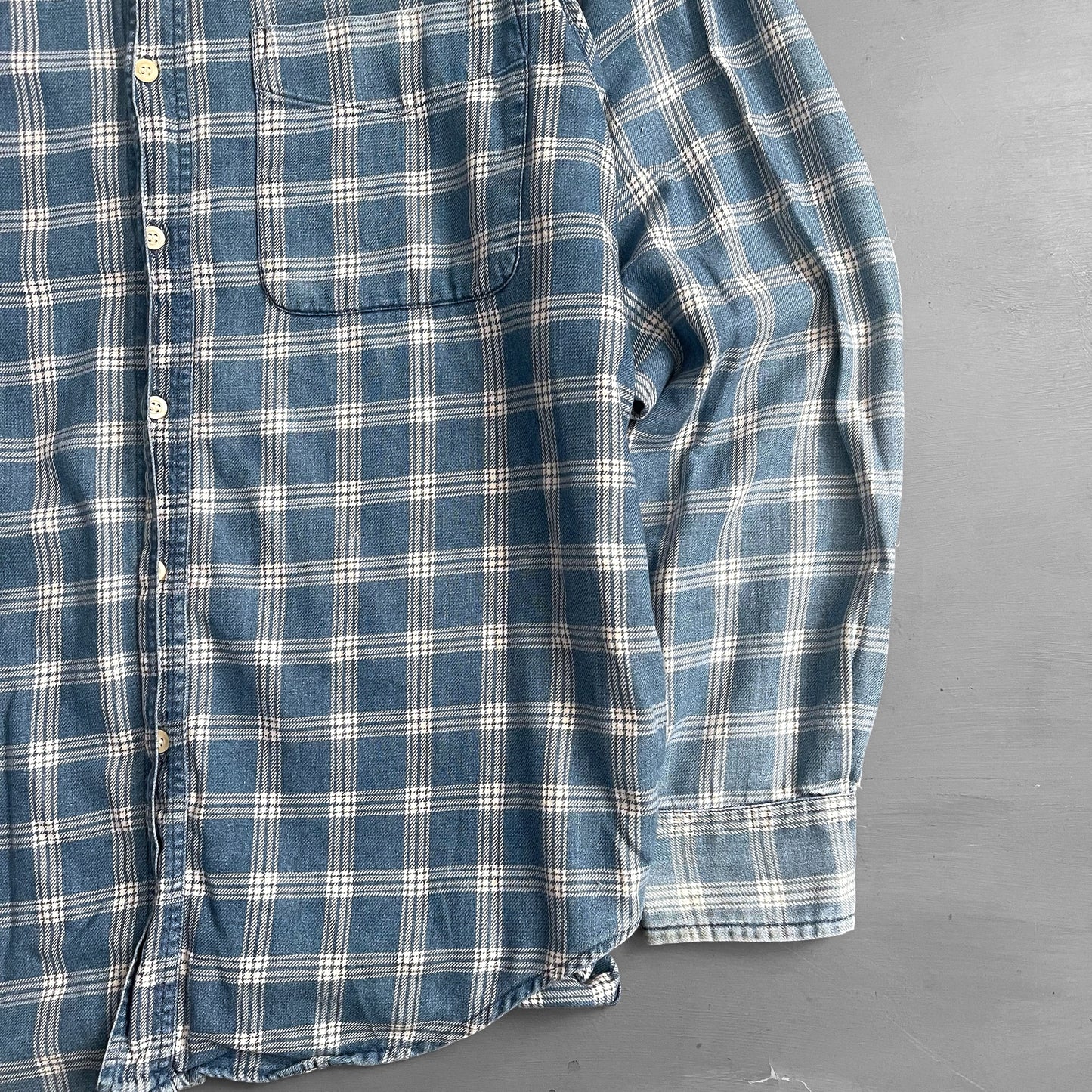 1990s GAP flannel shirt (L)