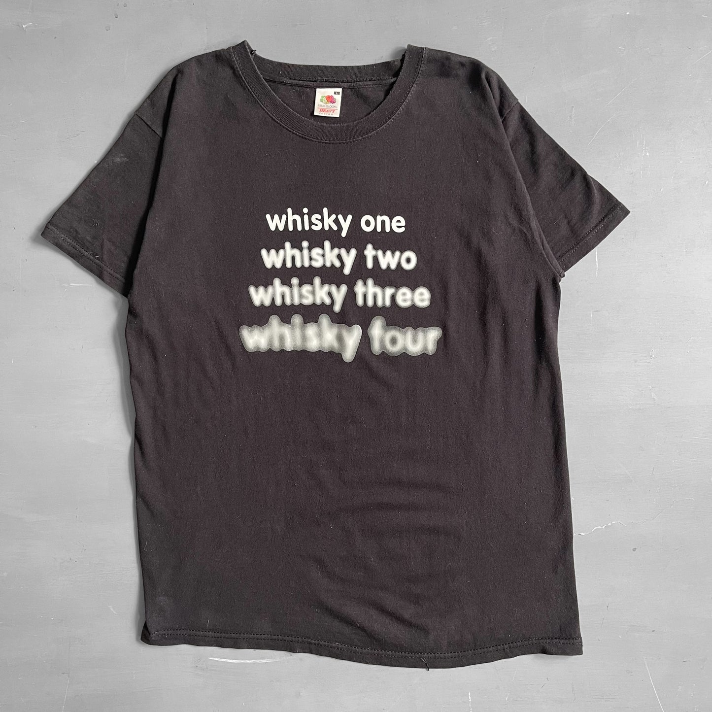 2000s Whisky T-shirt (L)