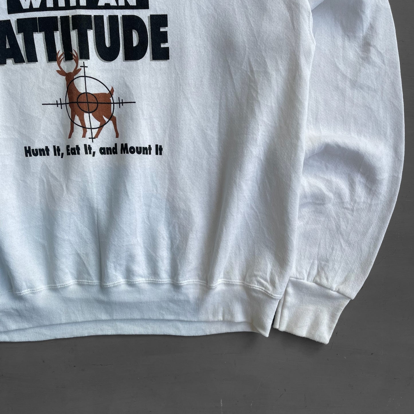 1990s hunter with an attitude jumper (XL)