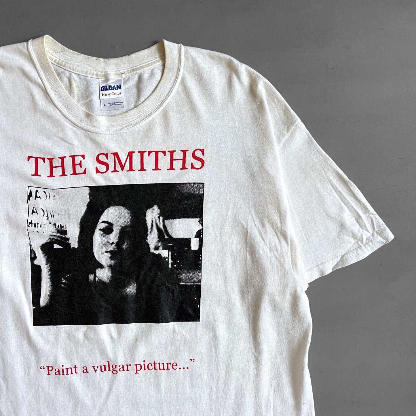 2000s The Smiths paint a vulgar picture T-Shirt (L)