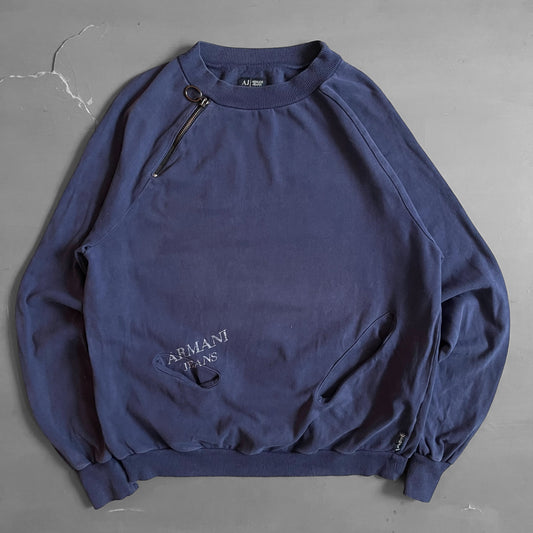 1990s Armani zip jumper (M)