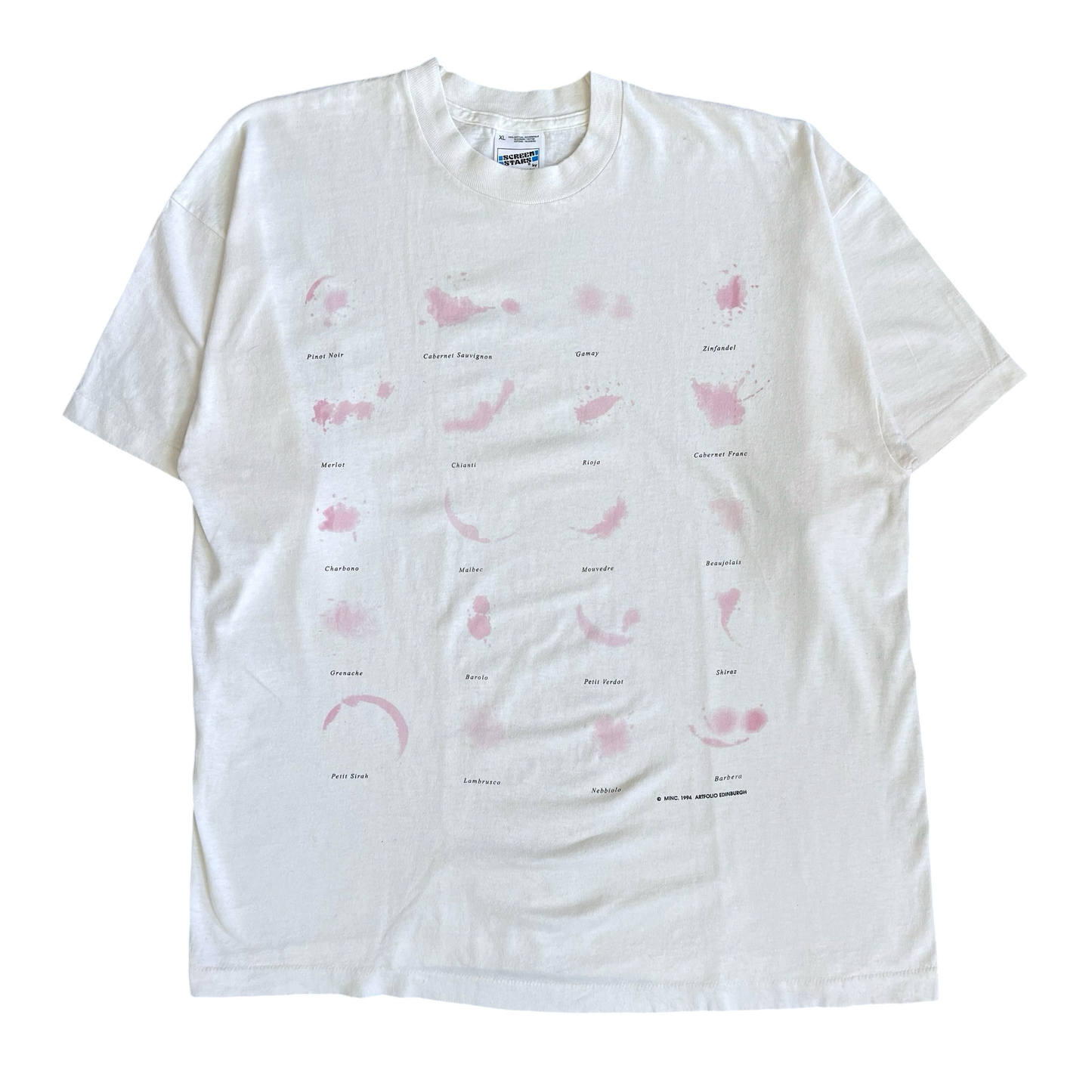 1994 Wine stain T-shirt (XL)