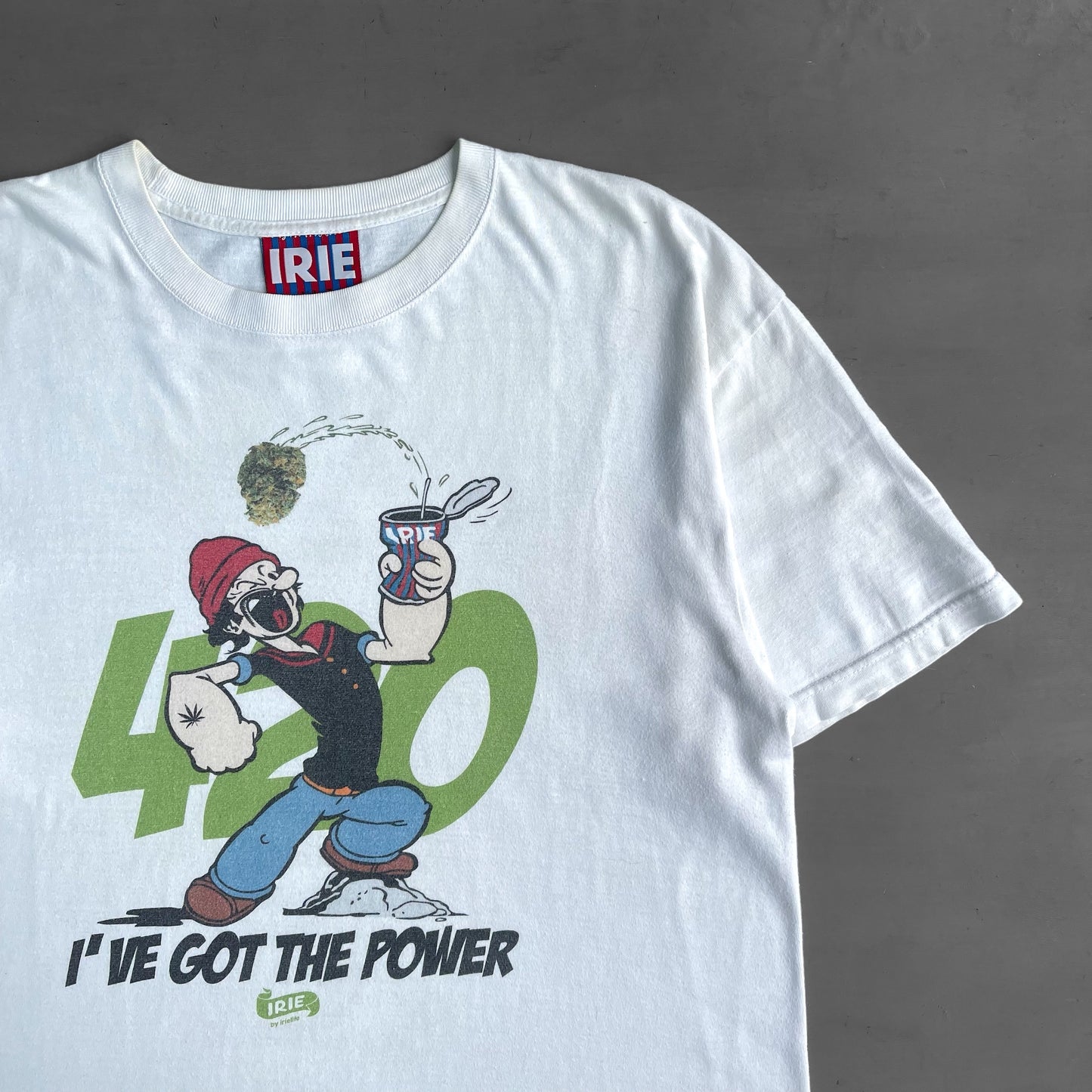 2000s 420 I got the power IRIE weed T-Shirt (L/XL)