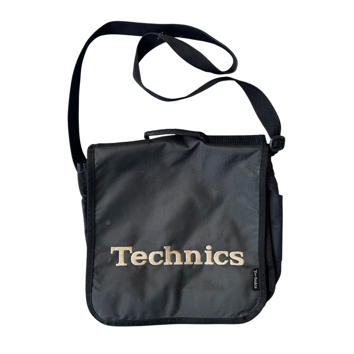 1990s Technics vinyl shoulder bag
