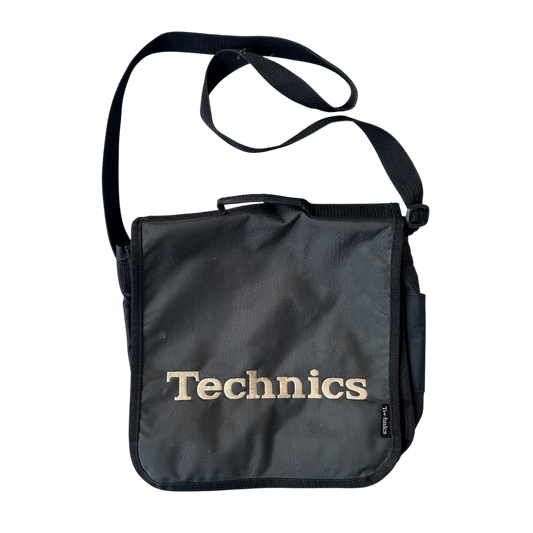 1990s Technics vinyl shoulder bag