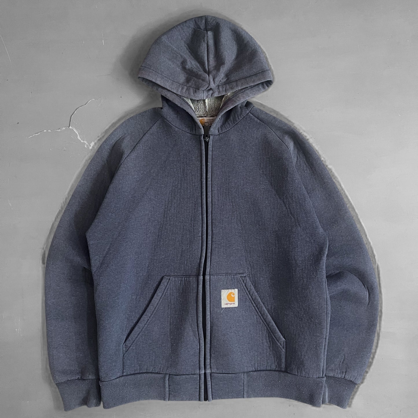 2000s Carhartt rugged out wear hoodie (L)