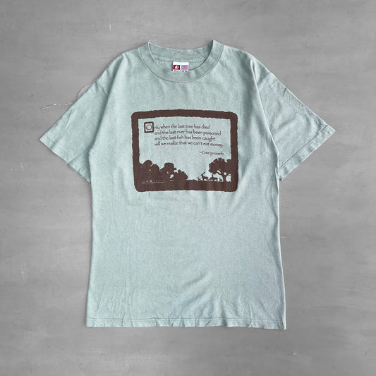 2002 last tree quote T-Shirt (M)