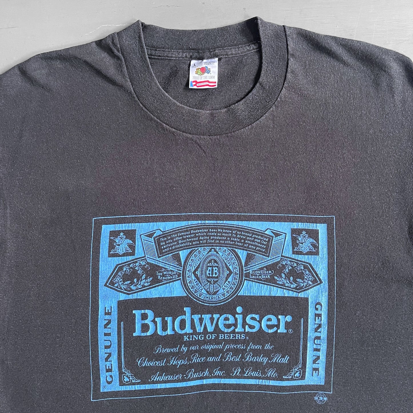 1991 Budweiser T-shirt (L)