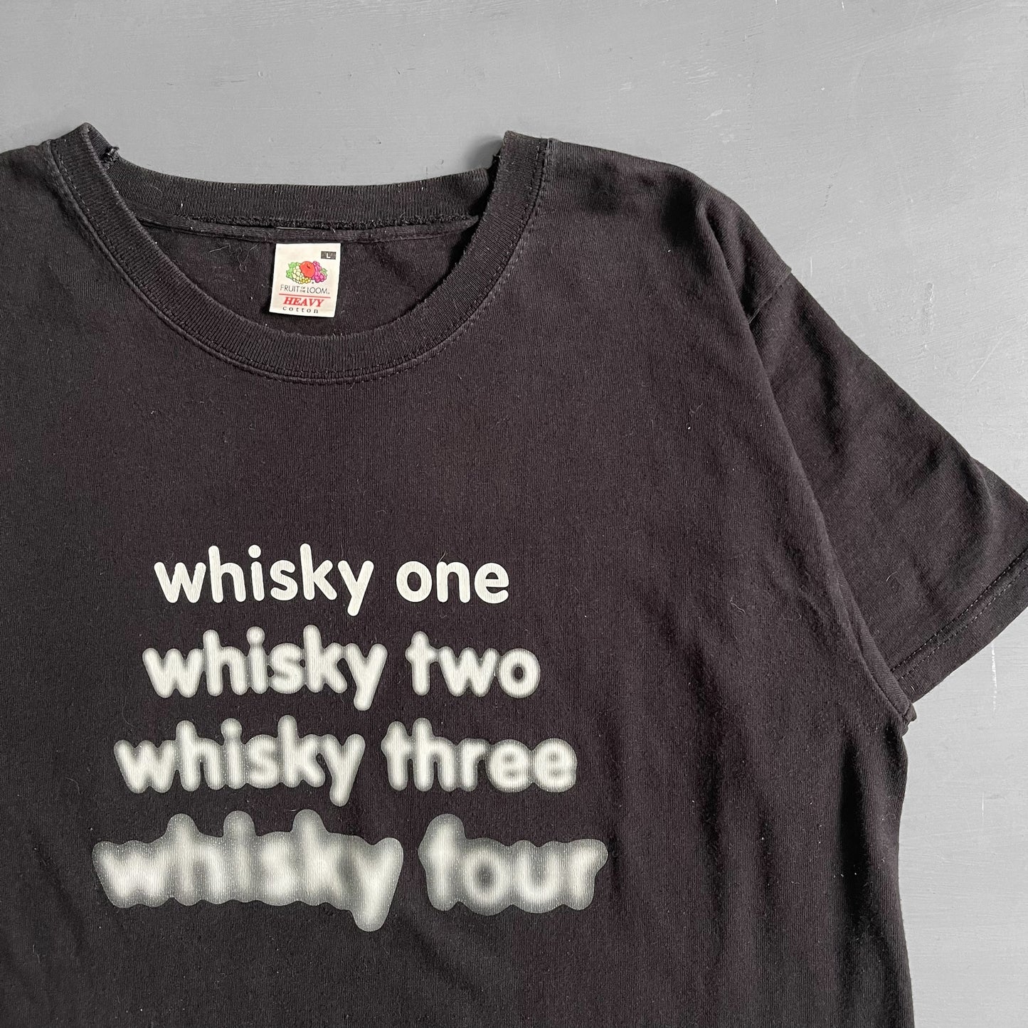 2000s Whisky T-shirt (L)