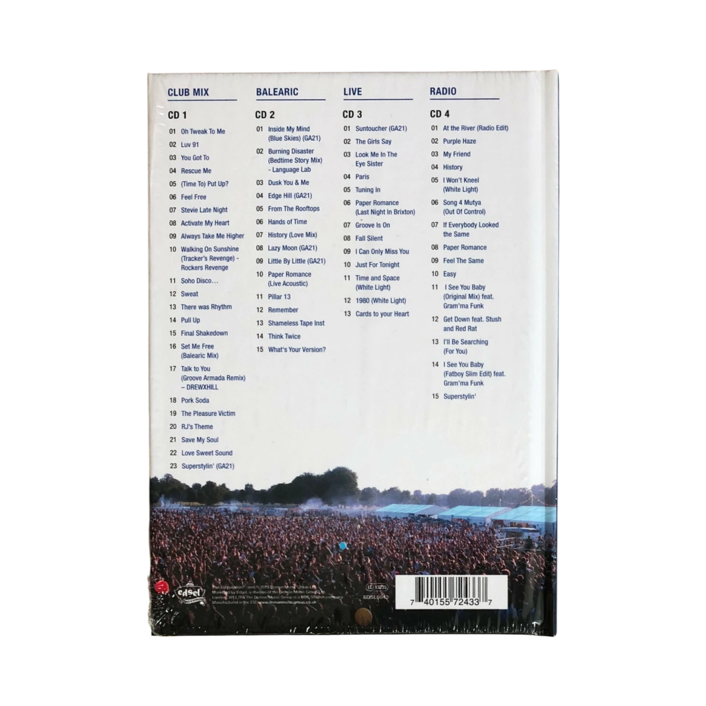 2019 Groove Armada 4CD 32 page hardback book limited edition
