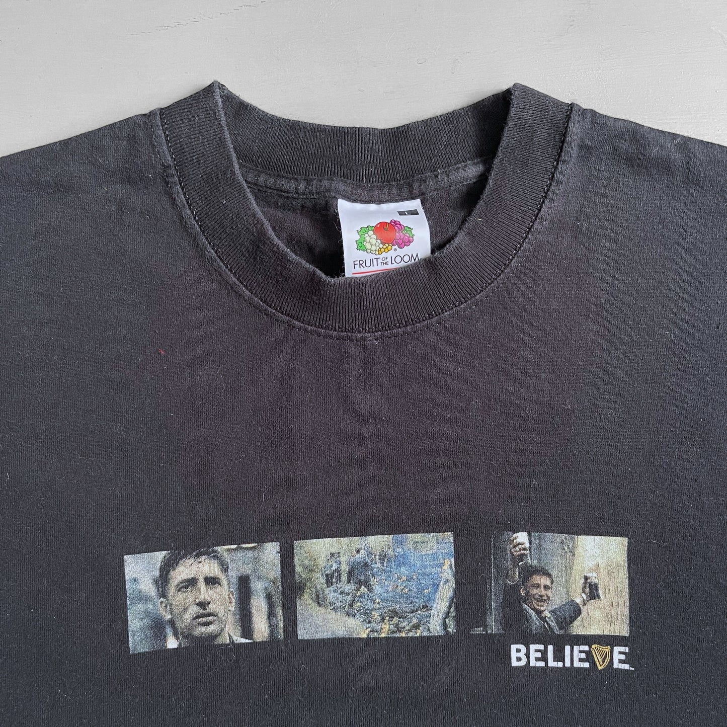 2000s Guinness believe ad T-shirt (L)