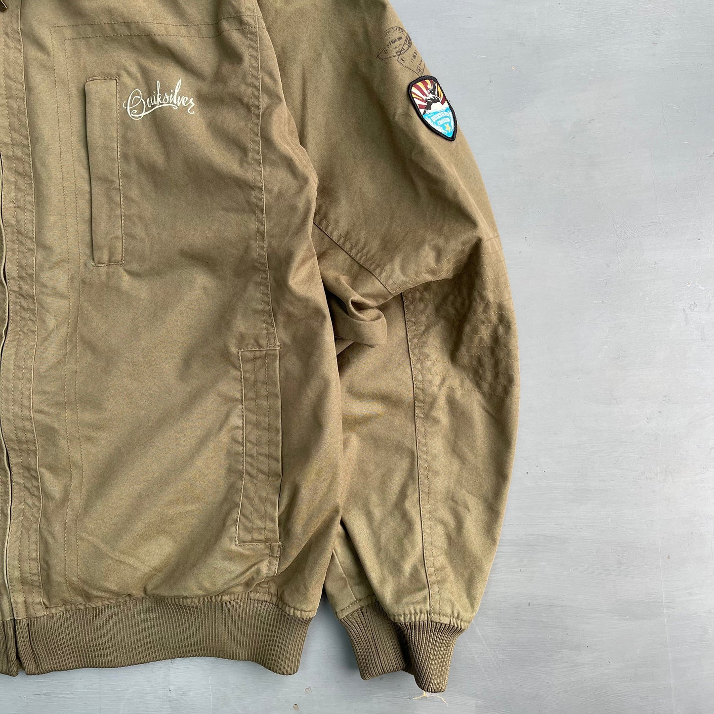 2000s Quicksilver bomber jacket (L)