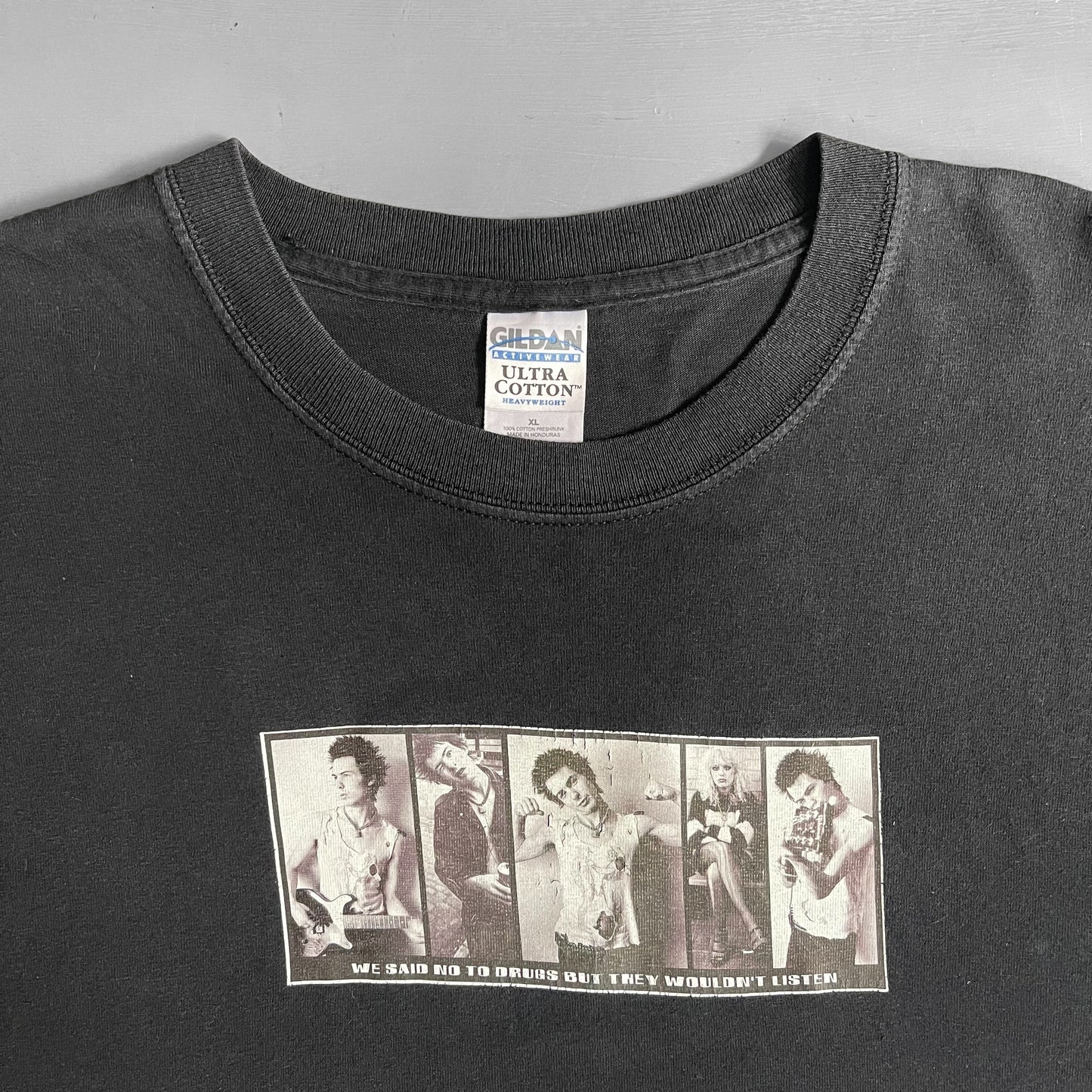 1999 Sid & Nancy drugs T-shirt (XL)