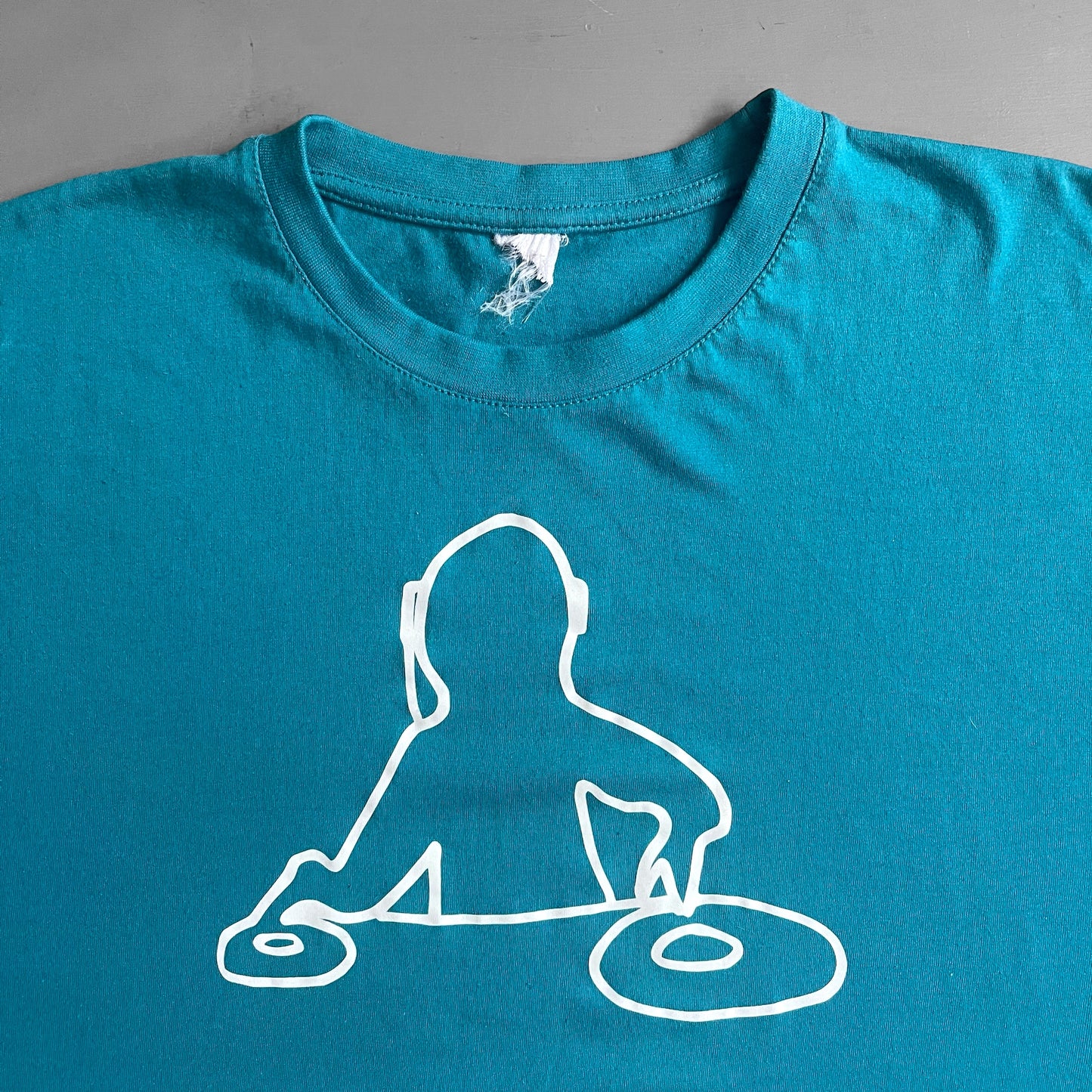 2000s DJ graphic T-shirt (L)