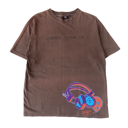 Early 2000s Conart crew headphones T-shirt (XL)