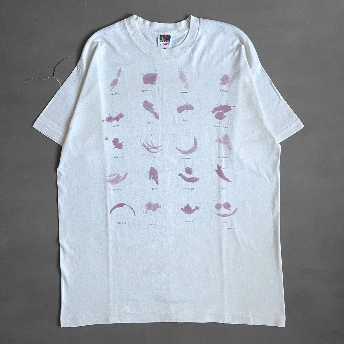 1994 White Wine stains T-shirt (XL)