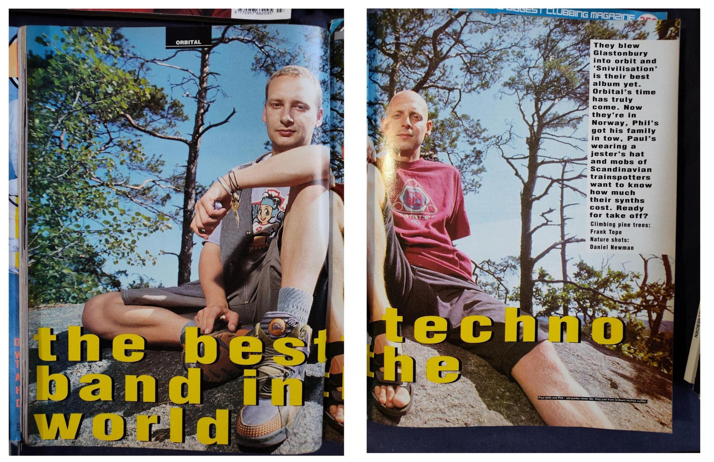 1994 Mixmag Orbital magazine