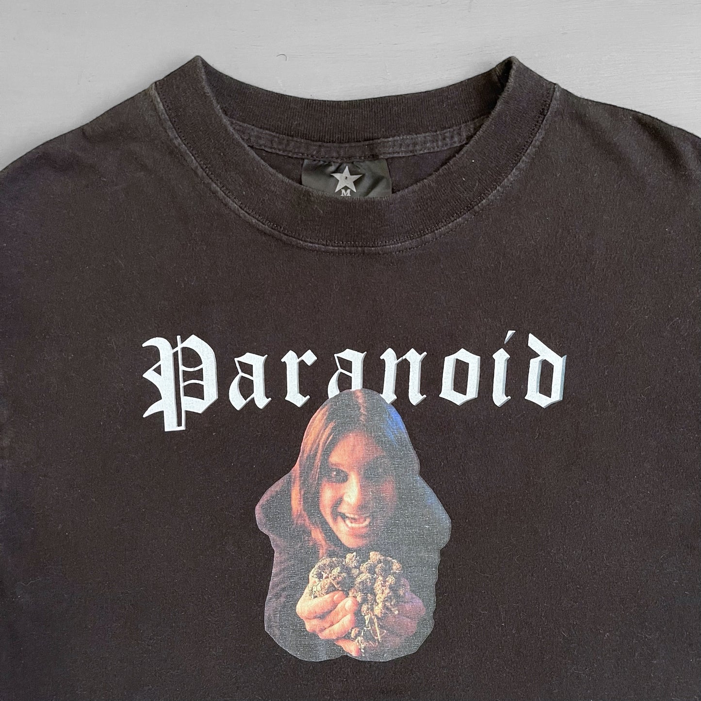 1990s Ozzy Osbourne Paranoid Serial Killer T-shirt (M)