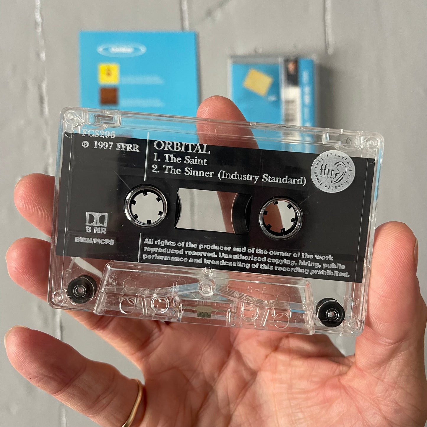 1997 Orbital saints cassette