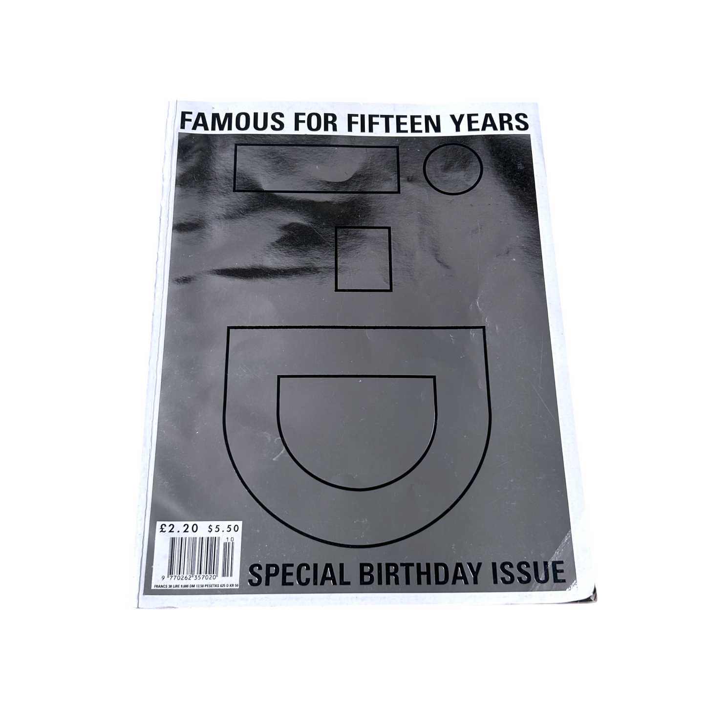 1995 I-D birthday magazine