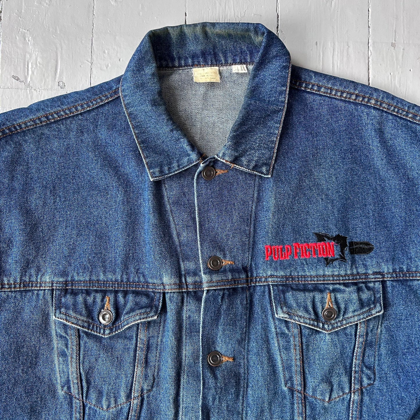 1995 Pulp Fiction denim jacket (XL)