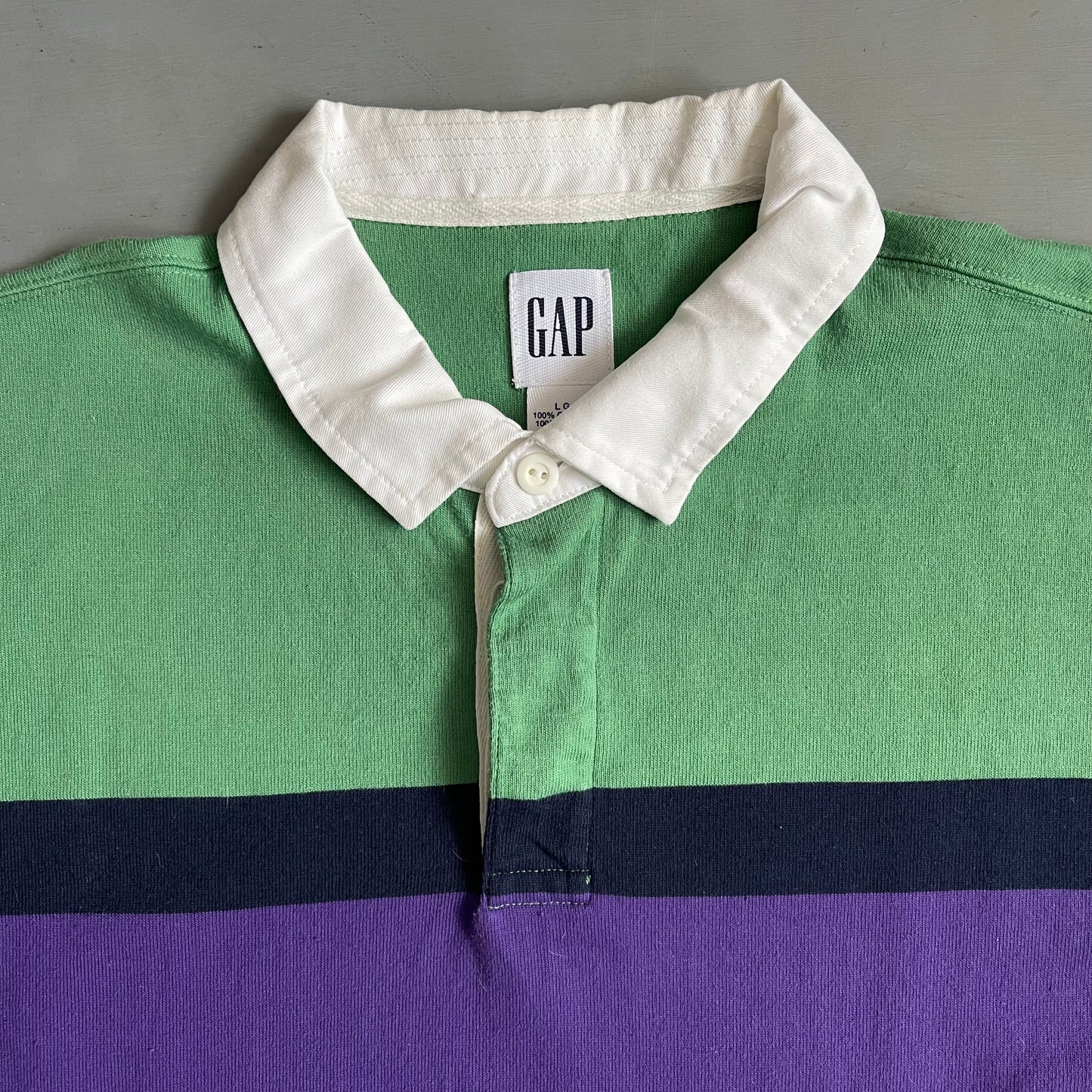 2000s GAP rugby shirt (L)