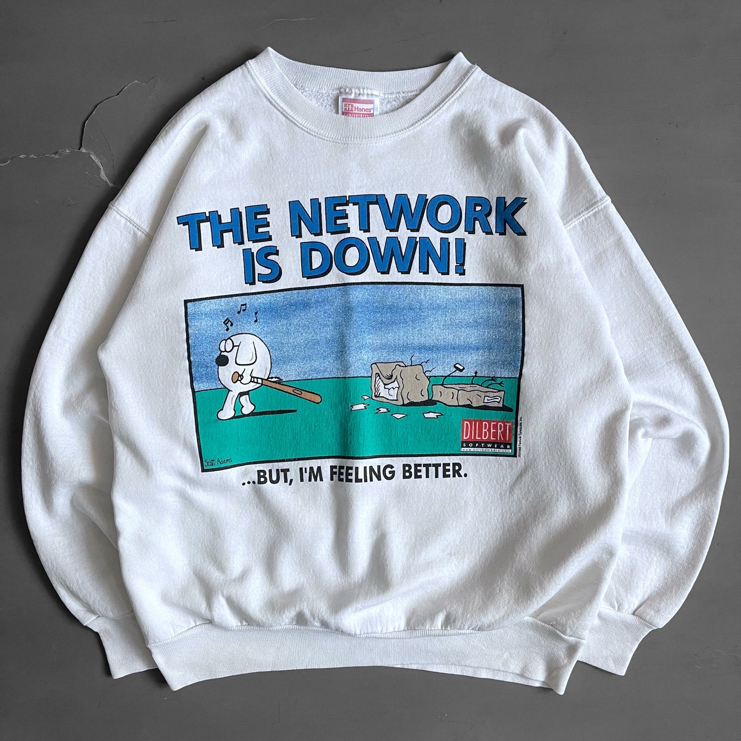1990s The network is down jumper (S)