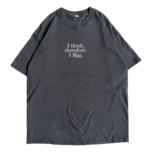 1990s I think therefore iMac Apple T-shirt (L)