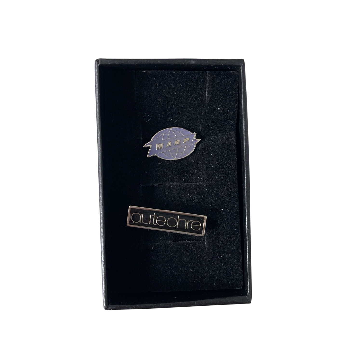 1990s Warp Records / Autechre pin badges