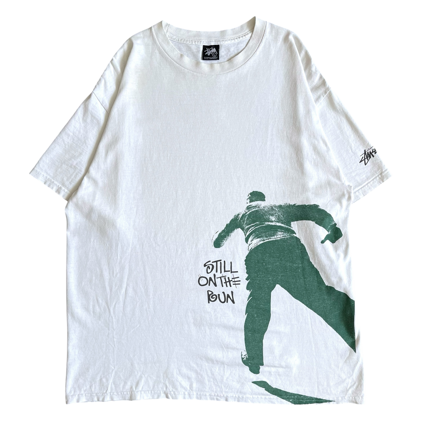 Mid 2000s Stussy still on the run T-shirt (L)