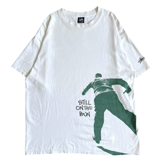 Mid 2000s Stussy still on the run T-shirt (L)