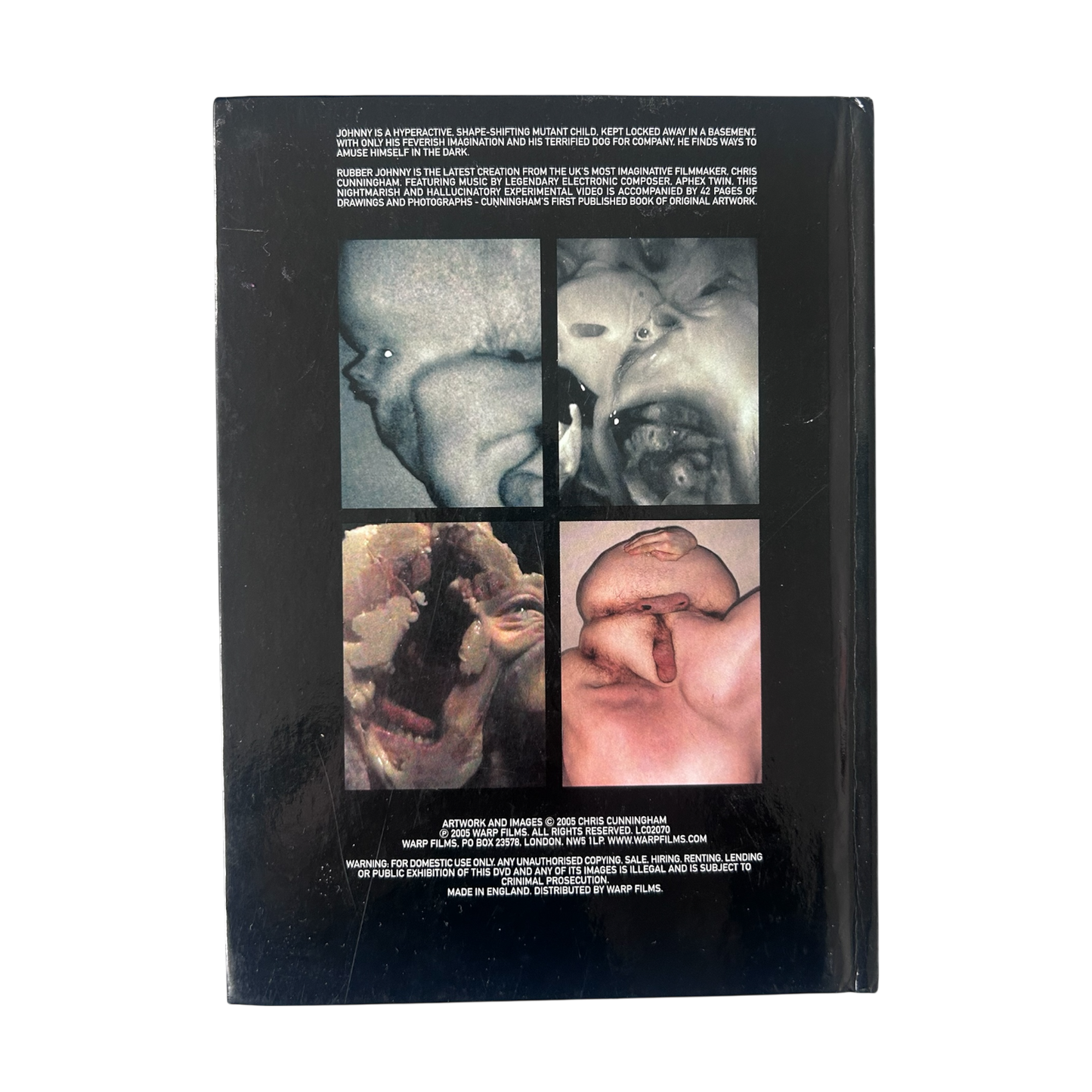 2005 Chris Cunningham / Warp Records 42 page book & DVD
