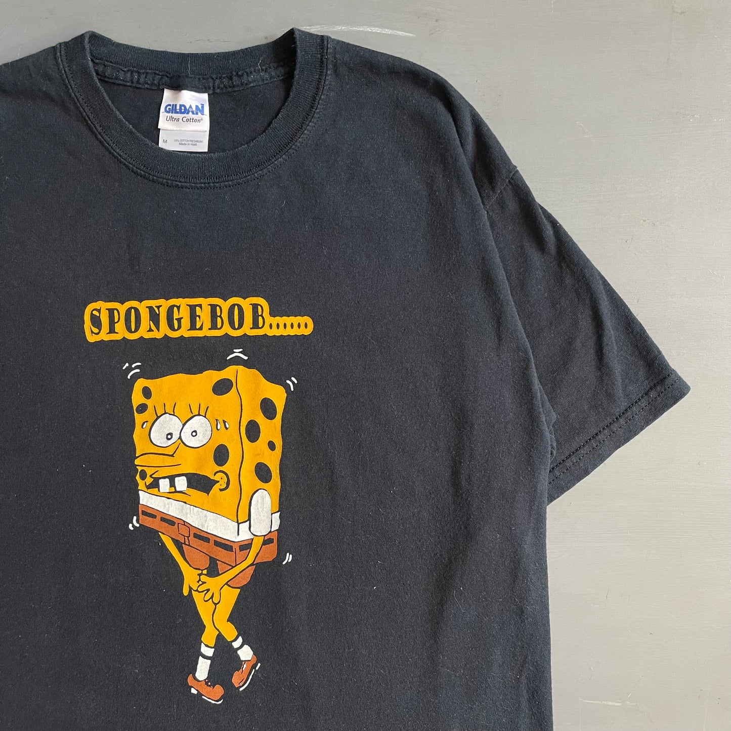 2000s SpongeBob shitpants T-shirt (M)