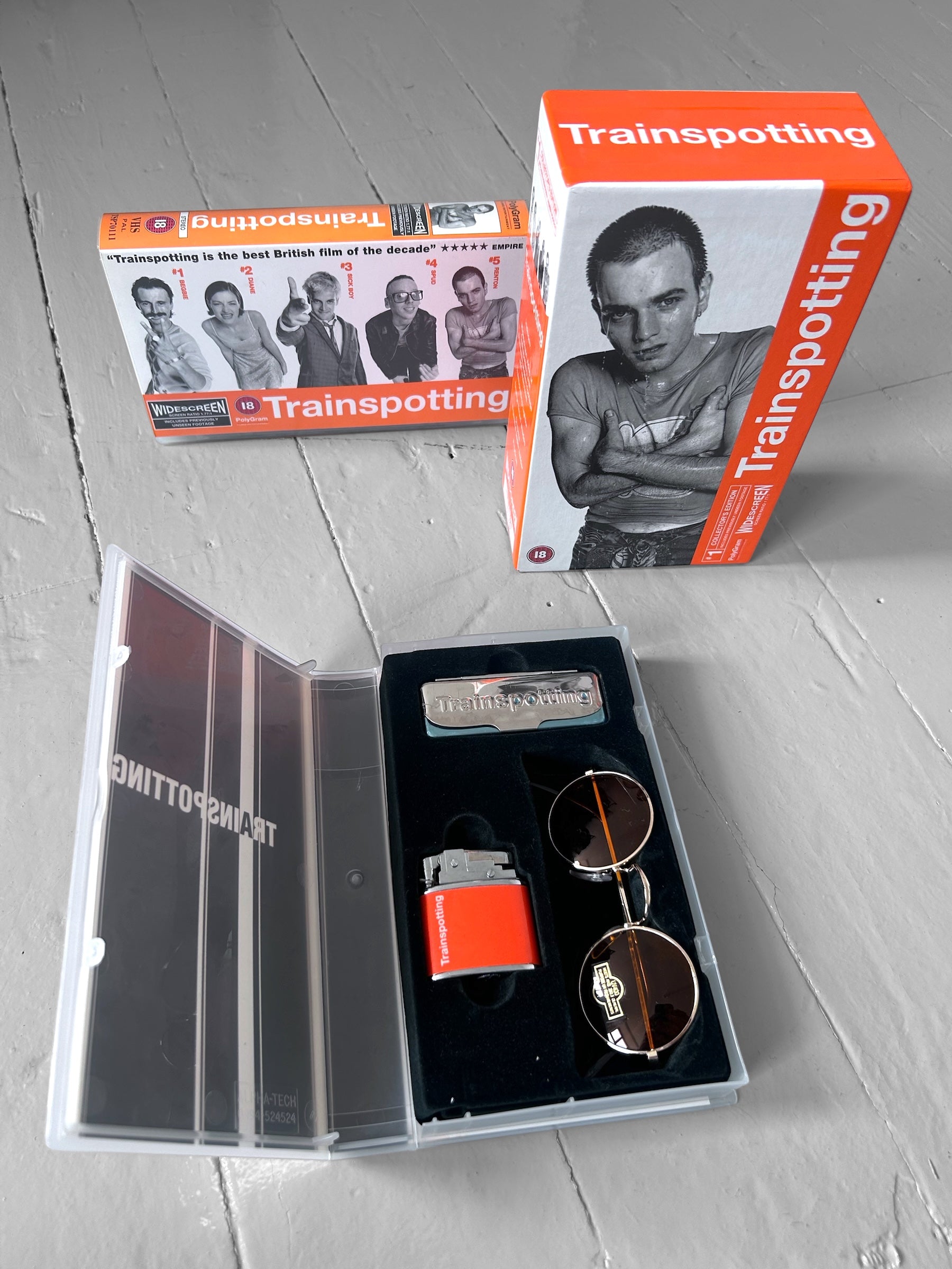 1996 Trainspotting limited edition VHS box set – Wheresscott