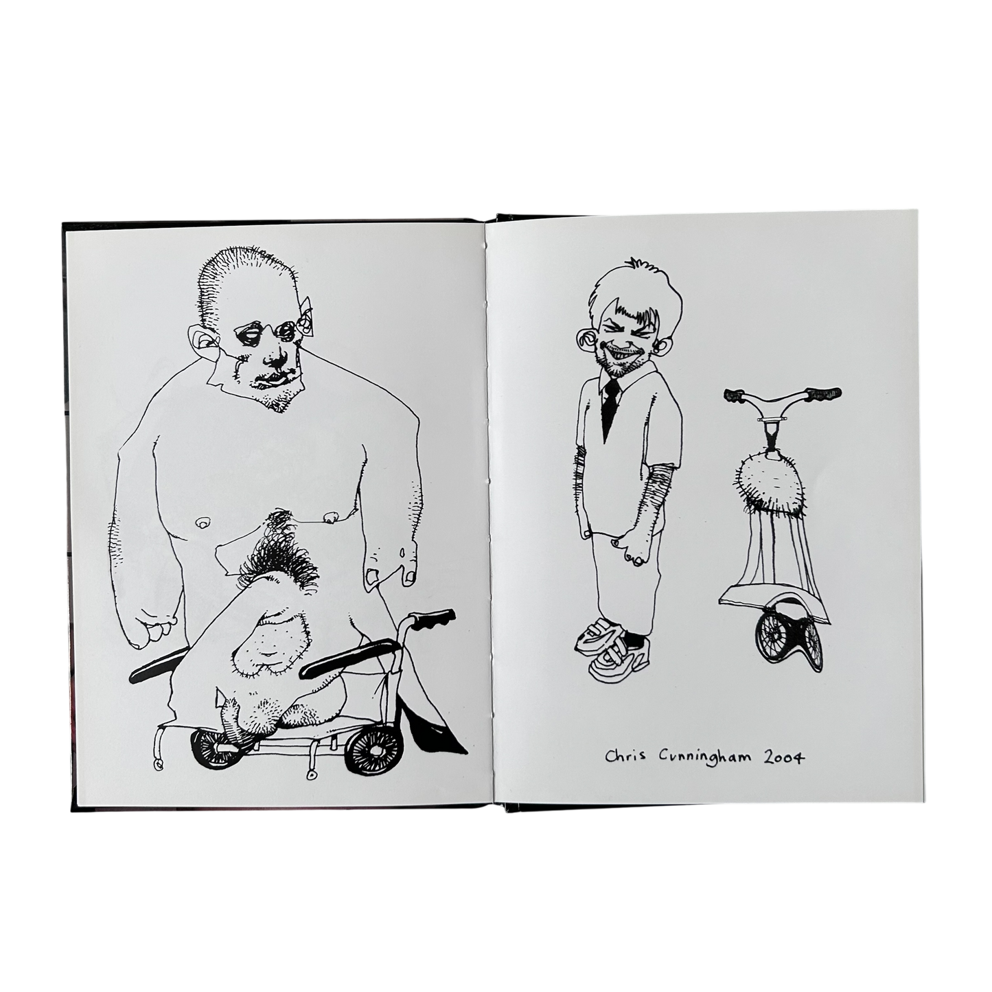 2005 Chris Cunningham / Warp Records 42 page book & DVD
