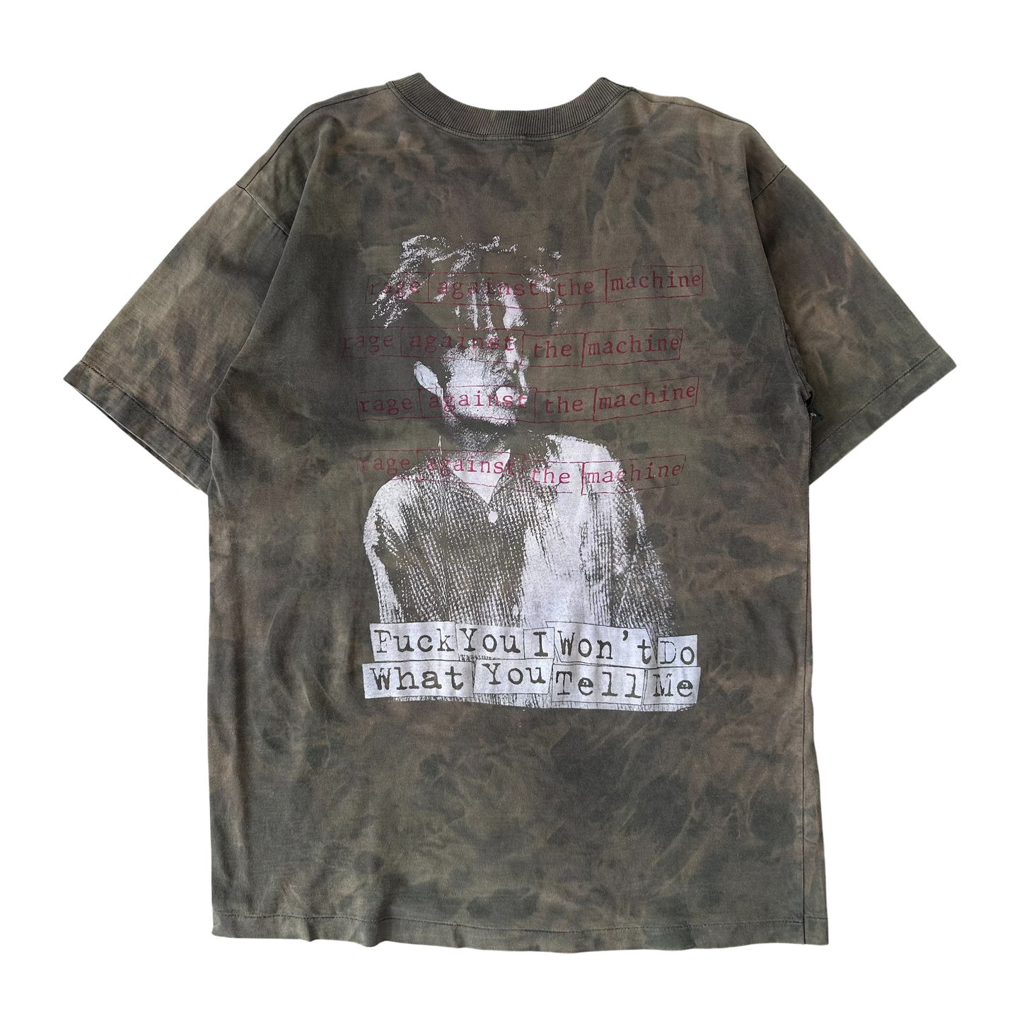 1990s Rage Against The Machine x FUCT T-shirt (L)
