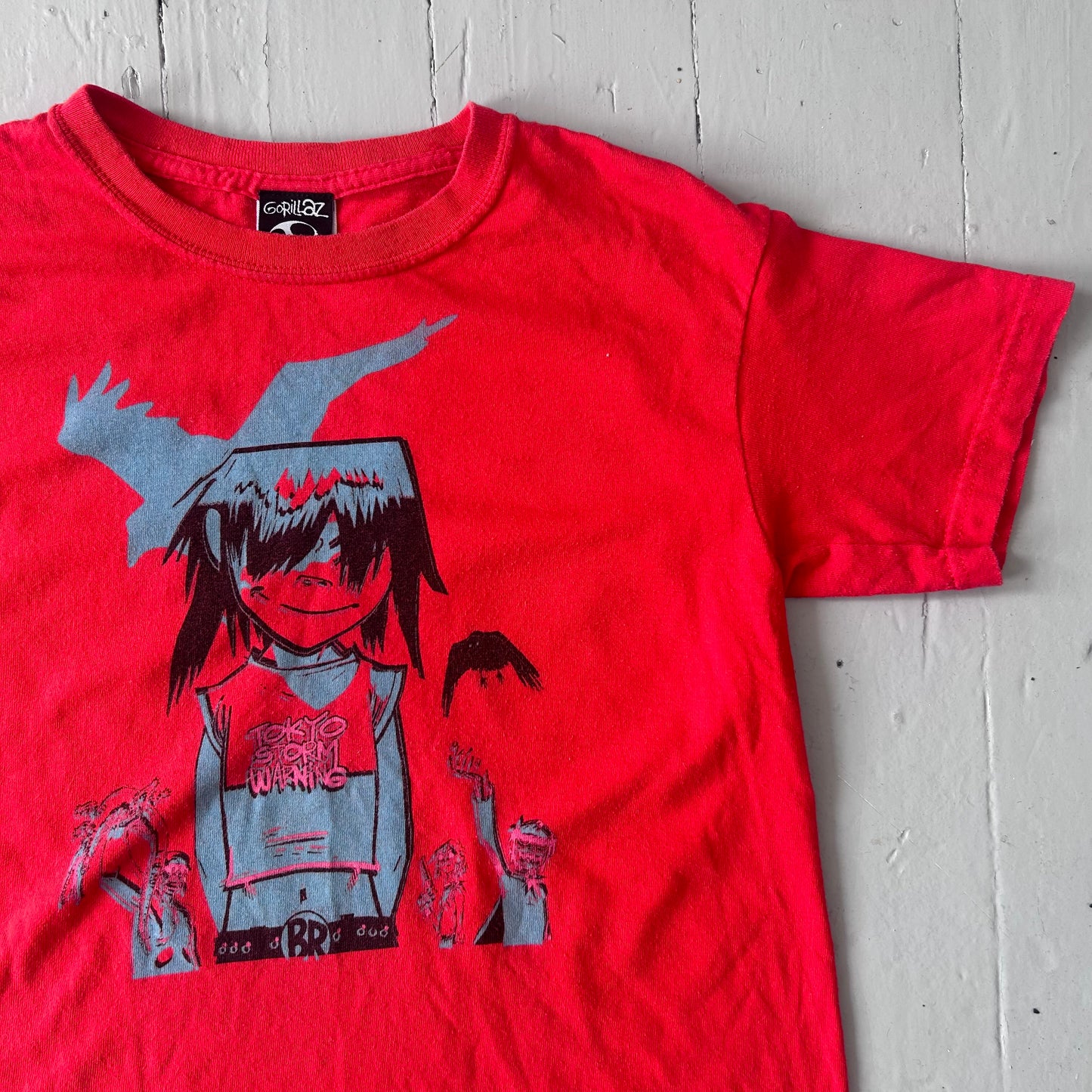early 2000s GORILLAZ baby T-shirt (XS)