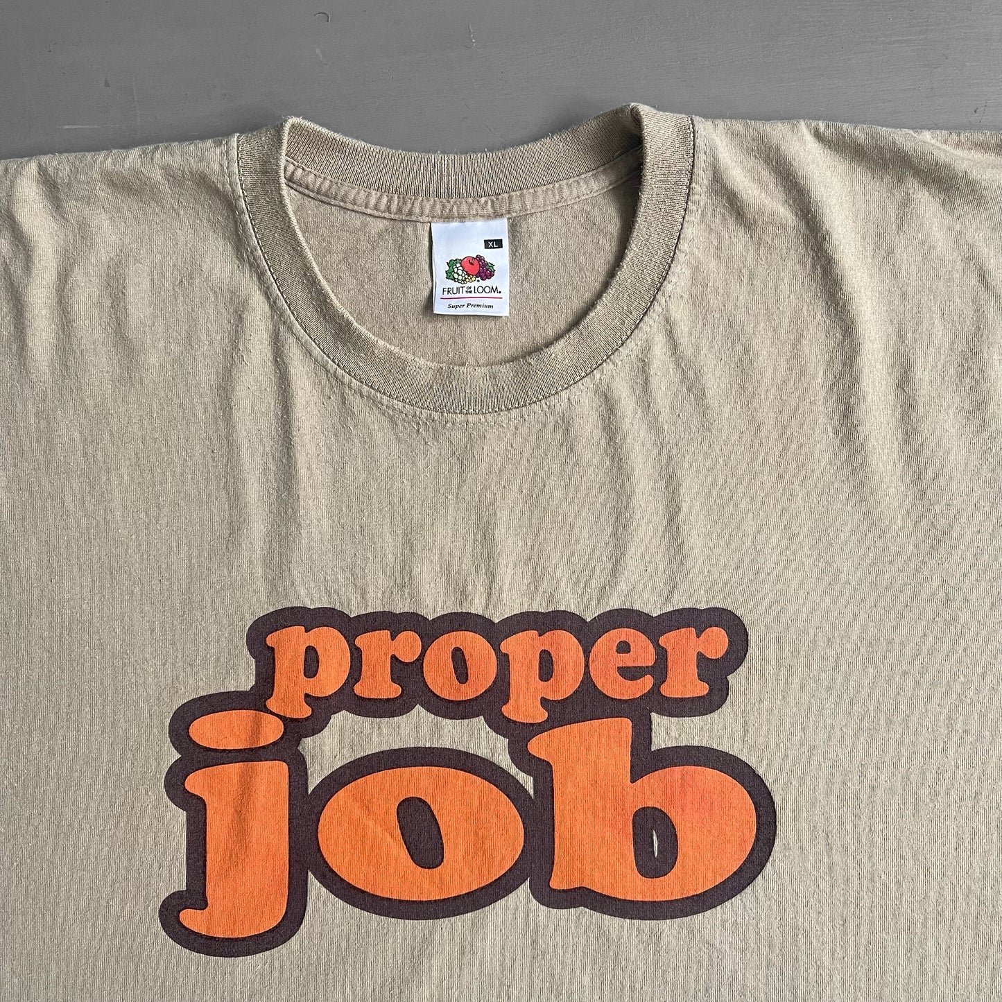 2000s Proper job T-Shirt (XL)