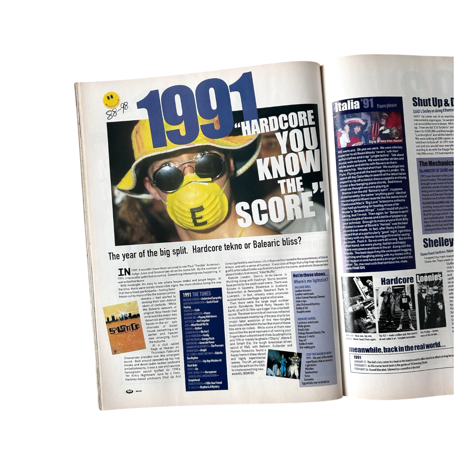 1990s MUZIK smiley magazine