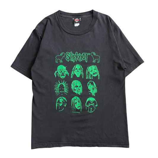 Early 2000s Slipknot T-shirt (S/M)