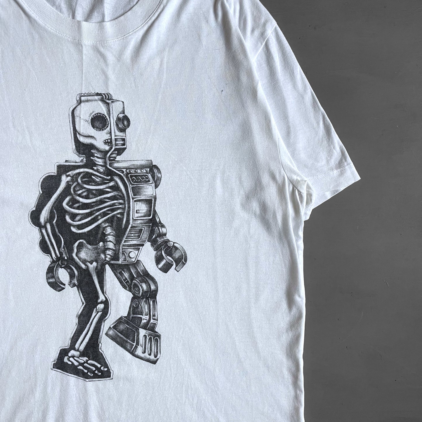 2000s FCUK Lego Skeleton T-shirt (M)