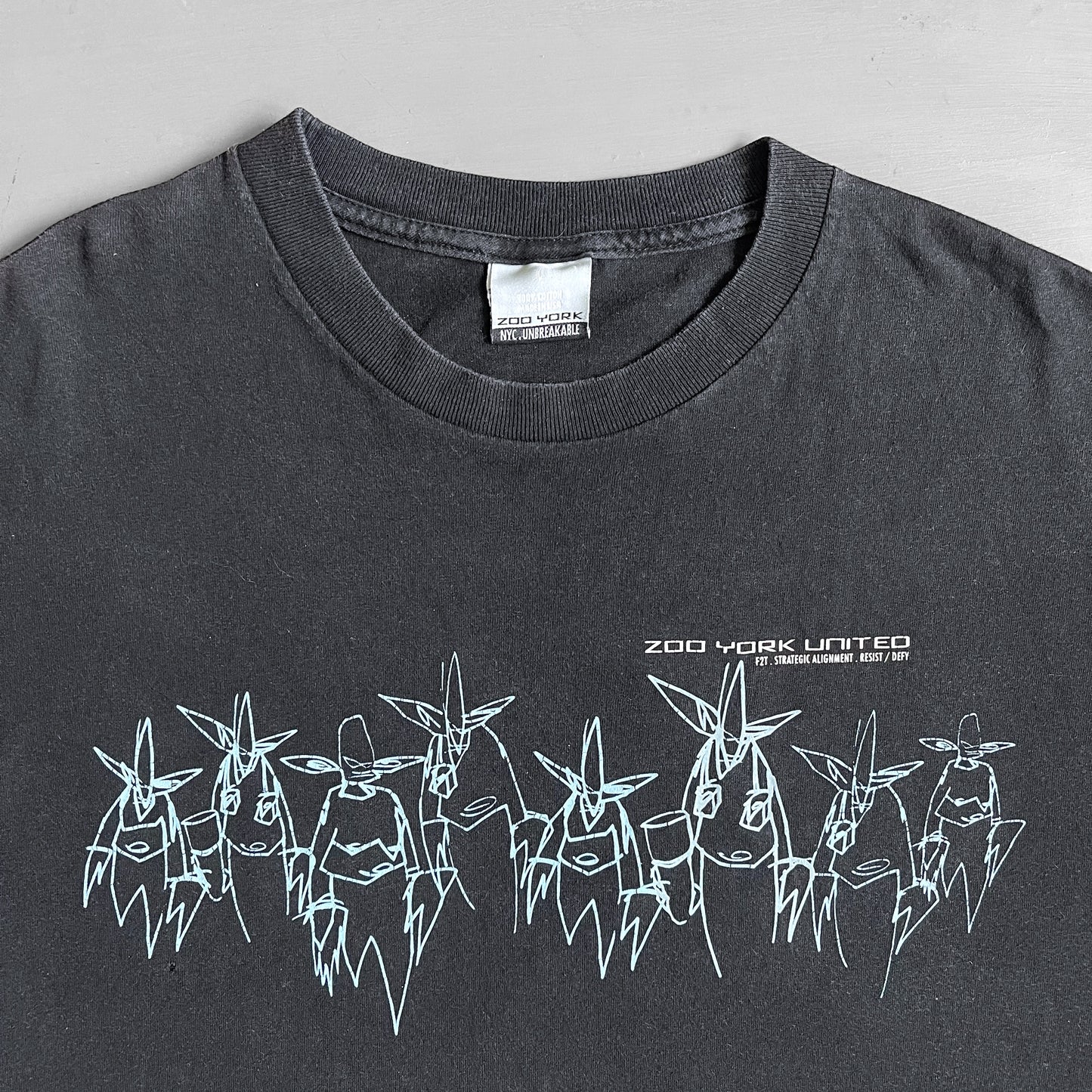 2000 Unkle / Futura x Zoo York T-shirt (L)