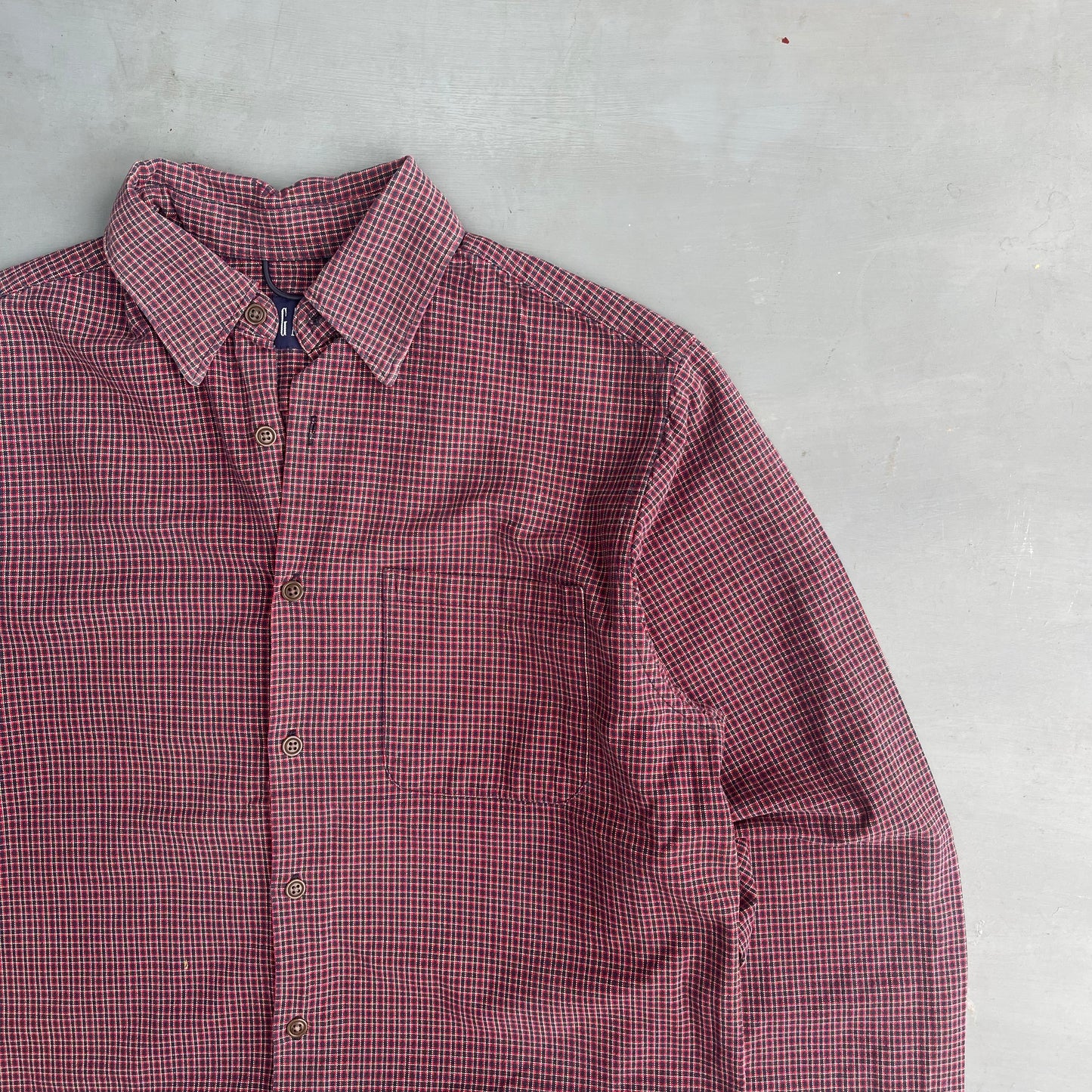 1990s Gap flannel shirt (L)