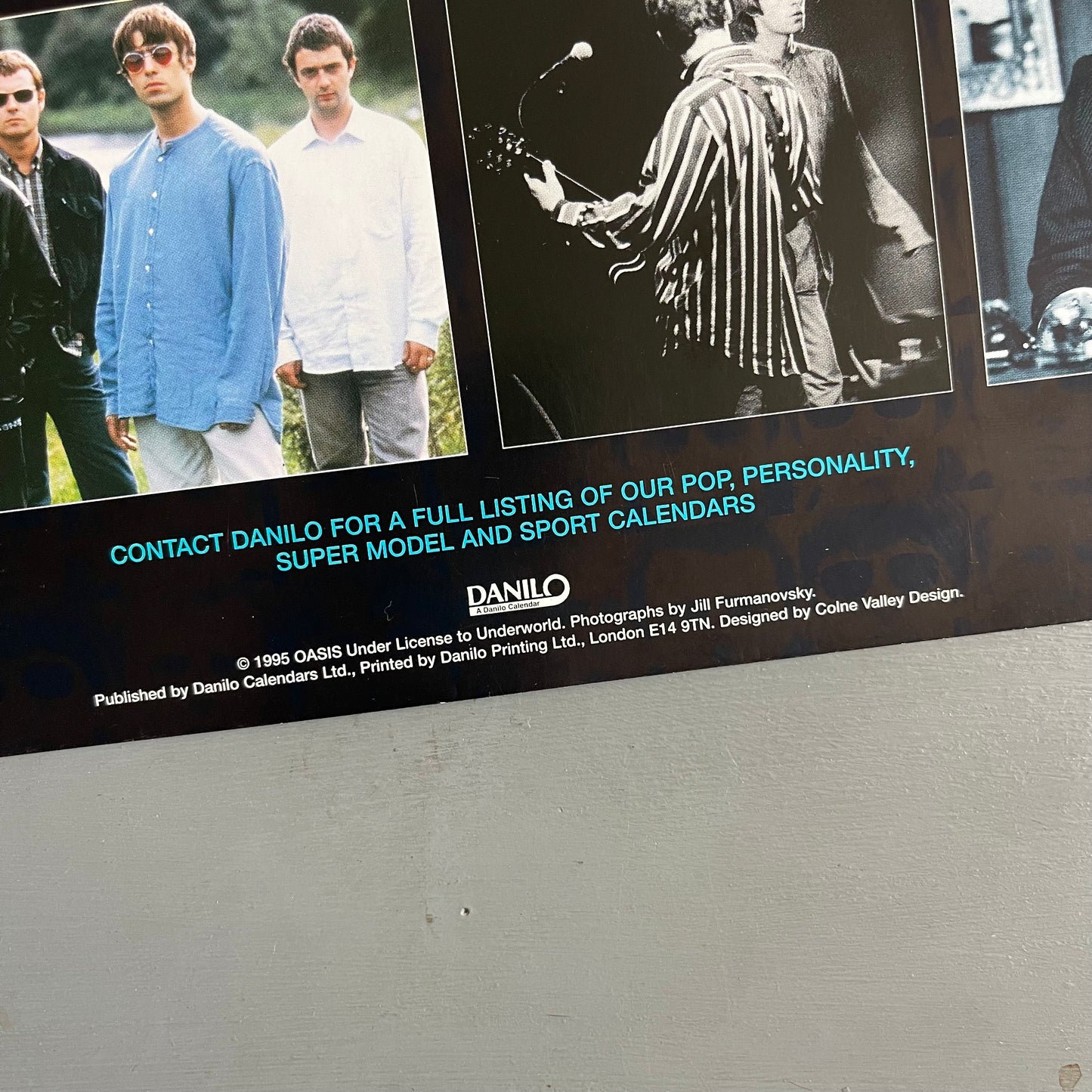 1996 Oasis calendar