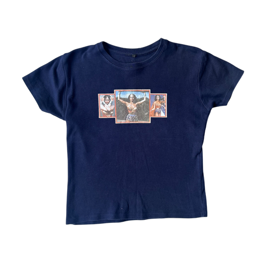 Early 2000s wonder women baby T-shirt (XS)