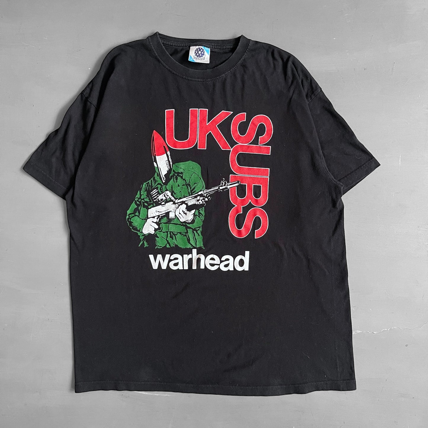 2000s UK SUBS warhead T-shirt (M)