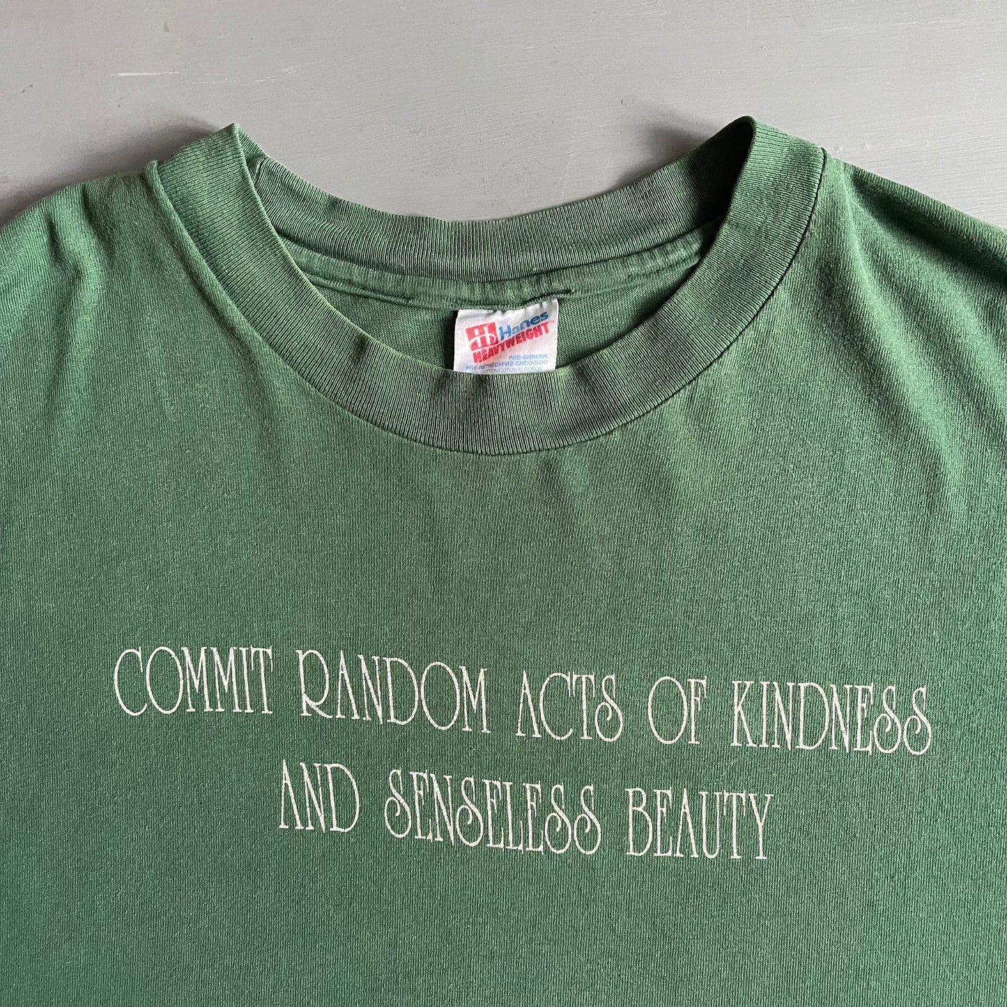 1990s commit random acts of kindness and senseless beauty (L)