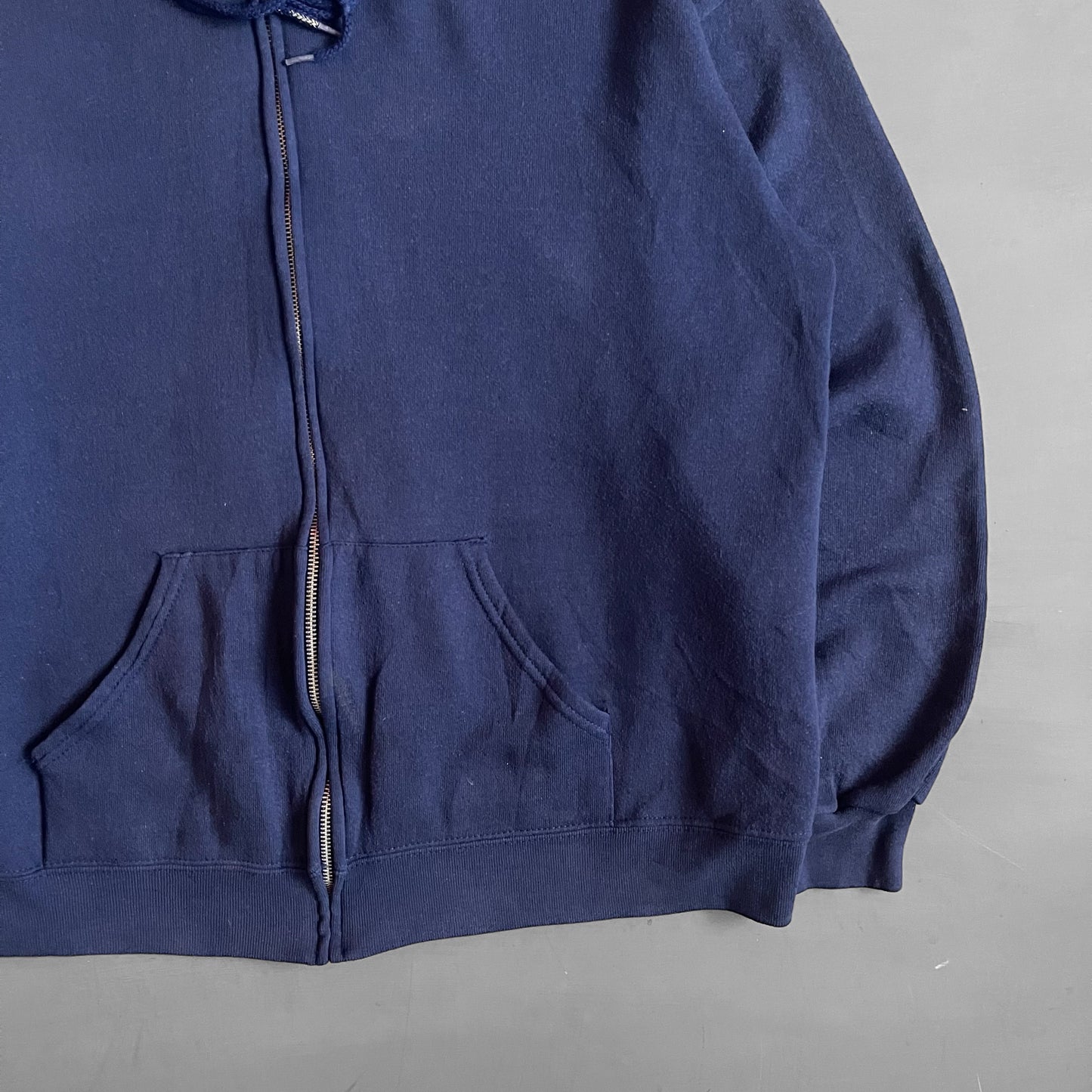 1990s LEE blank zip hoodie (L)